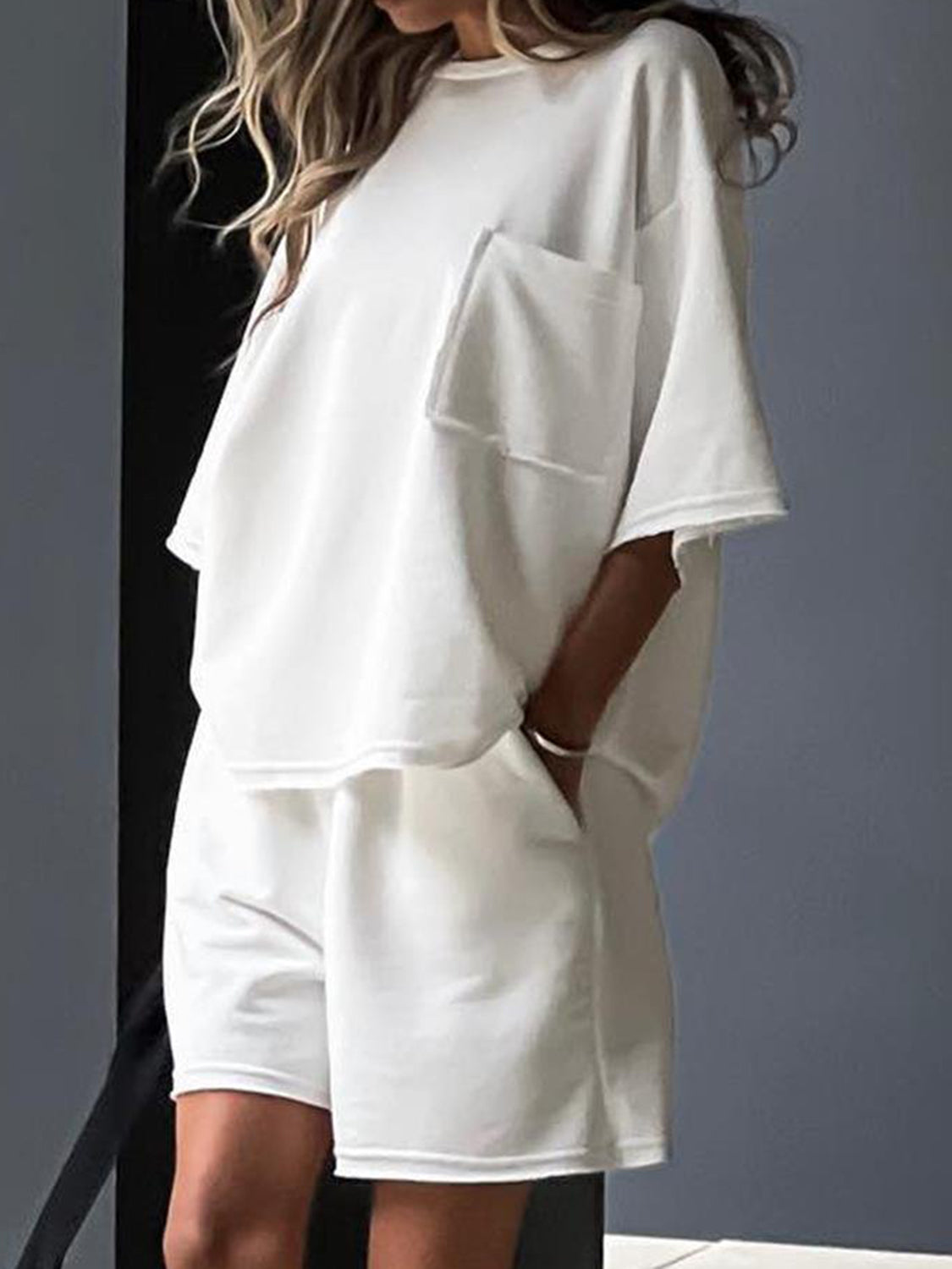 Set - Pocketed Top and Shorts