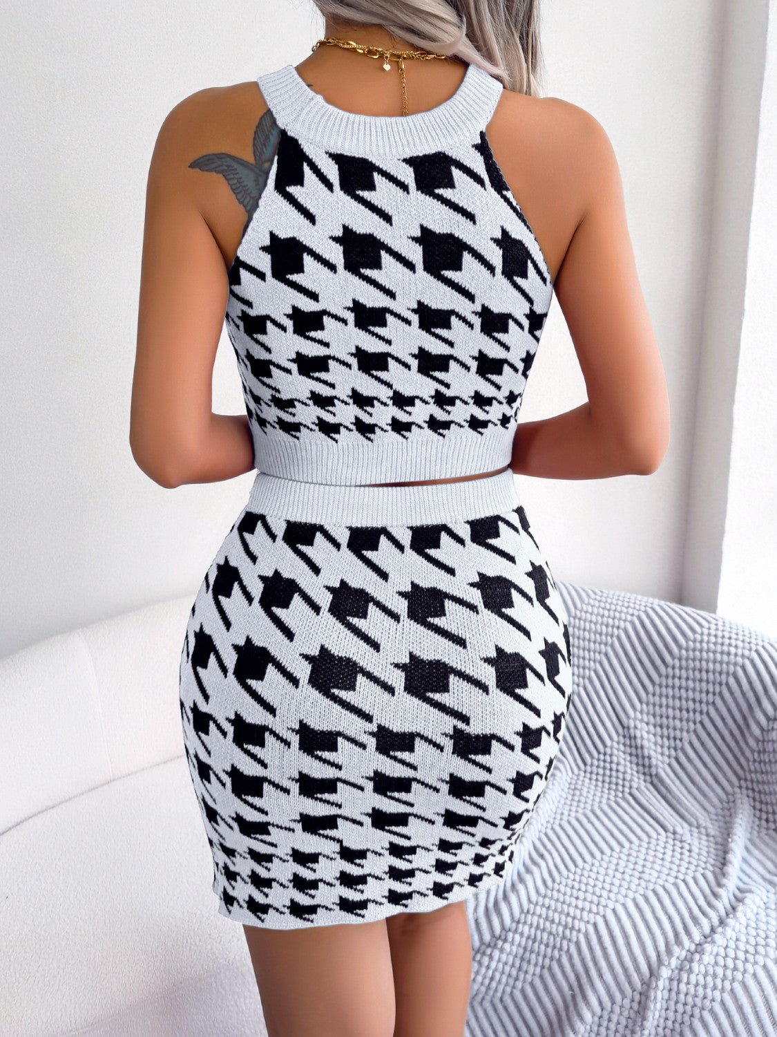 Set - Top and Skirt Sweater