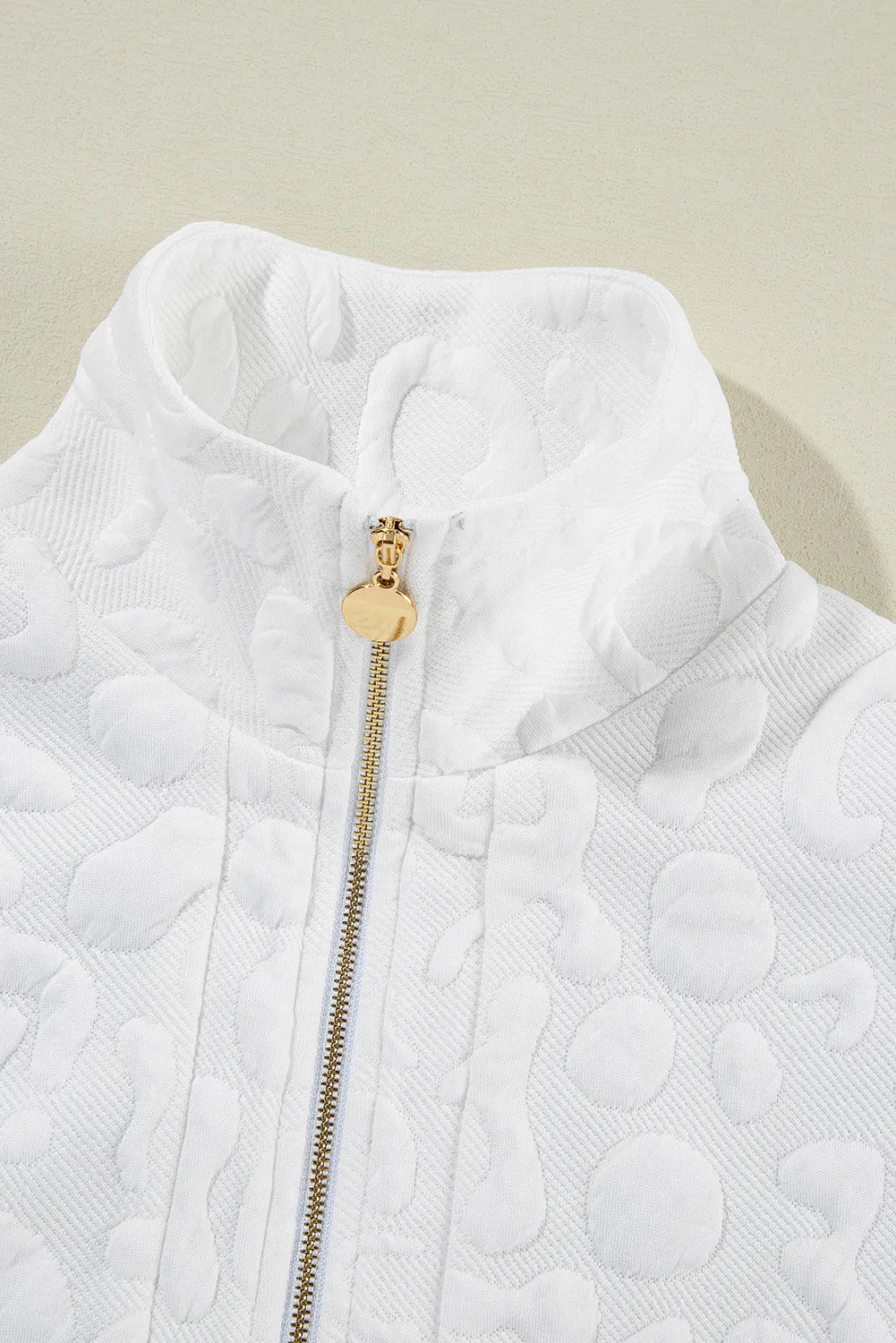Set - Half Zip Short Sleeve Top and Shorts