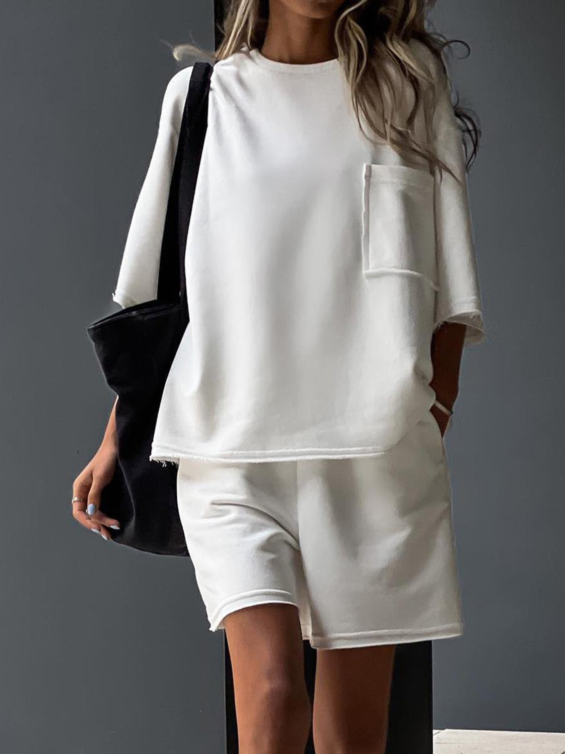 Set - Pocketed Top and Shorts
