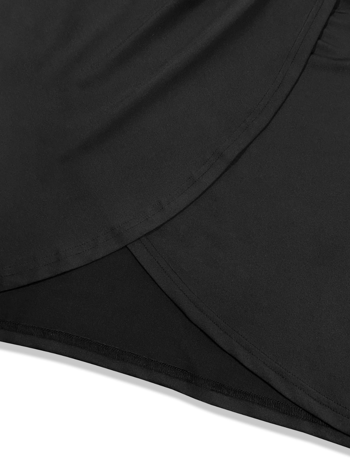 Dress - Twisted One Shoulder Sleeveless Midi